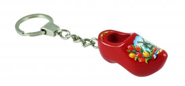 Sleutelhanger 1S 500 Souvenir 4cm Kl.0433 (Rood Tulp)