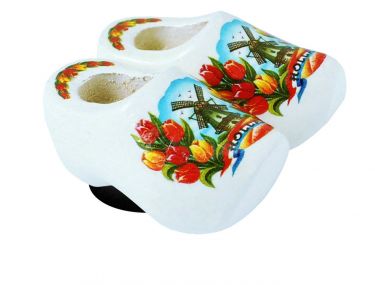 Magneetklomp 2S 510 Souvenir 4cm Kl.0933 (Wit Tulp)