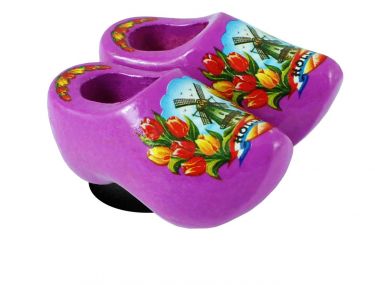 Magneetklomp 2S 510 Souvenir 4cm Kl.2233 (Paars Tulp)