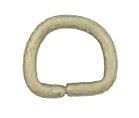 Ring Metaal 1/2 Rond 3169 D-Ring Open 8mm Oud Goud