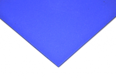 Polstermateriaal TPE Ecoline Plaat Blauw 3mm