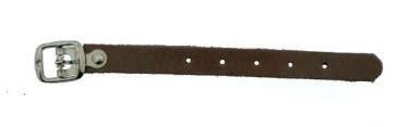 Leren Riem Met Gesp 20Mm Kinderwagen 37Cm Bruin (20x370mm)